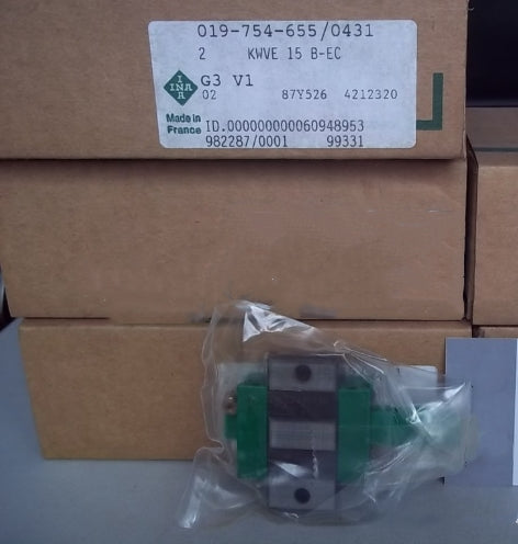 KWVE15BE Schaeffler INA Ball Carriage Linear Bearing Runner Block