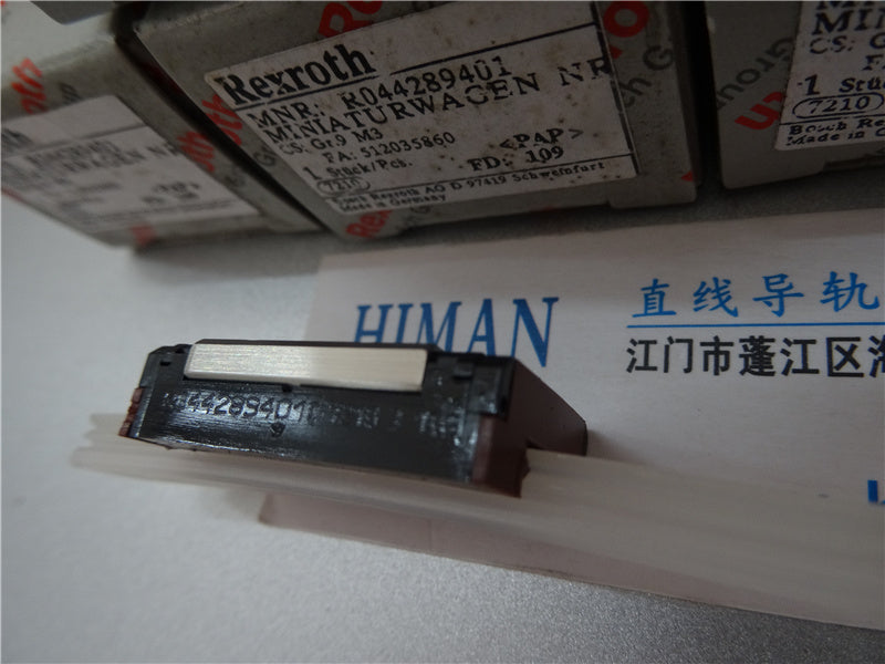 R044289401 Bosch REXROTH RUNNER BLOCK LINEAR BEARINGS