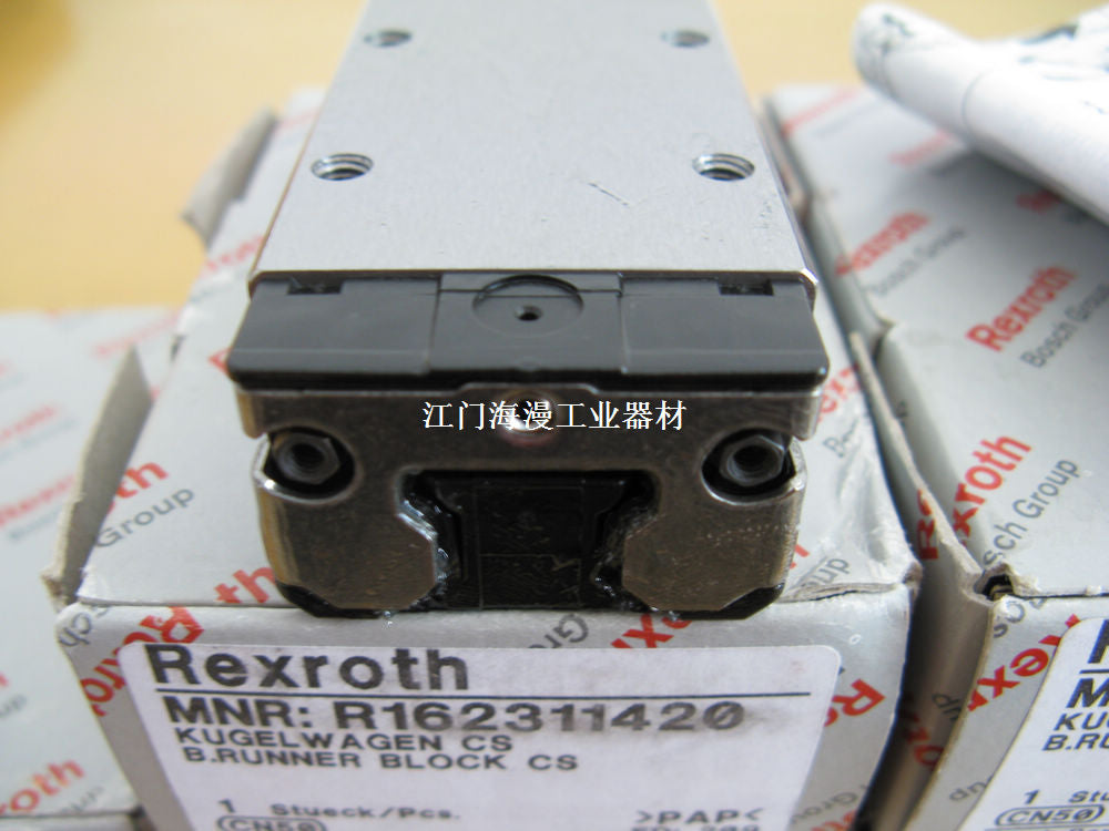 R162319320 BOSCH REXROTH RUNNER BLOCK BALL CARRIAGE LINEAR BEARINGS