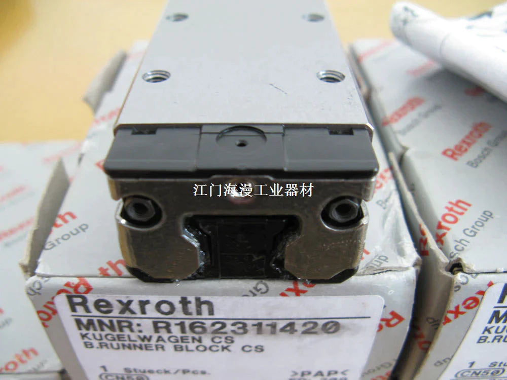R162311320 BOSCH REXROTH RUNNER BLOCK BALL CARRIAGE LINEAR BEARINGS