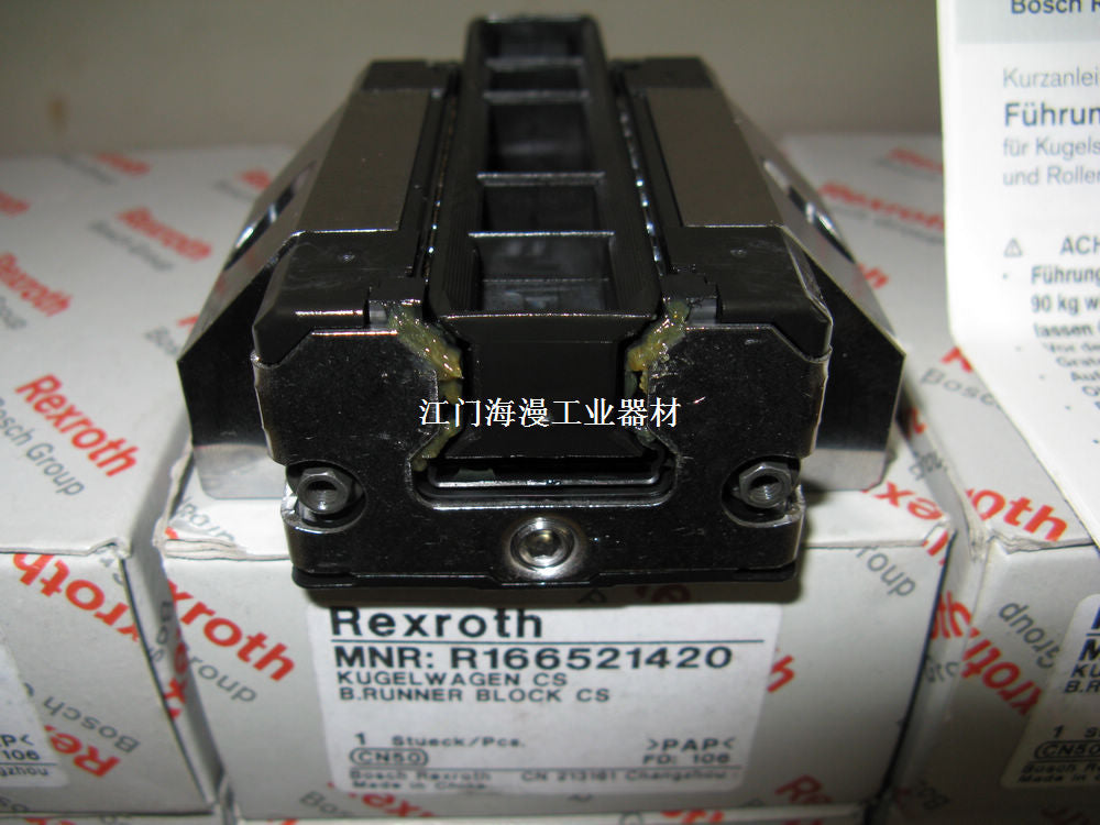 R166571420 Bosch Rexroth Runner Block Ball Carriage Linear Motion Bearings