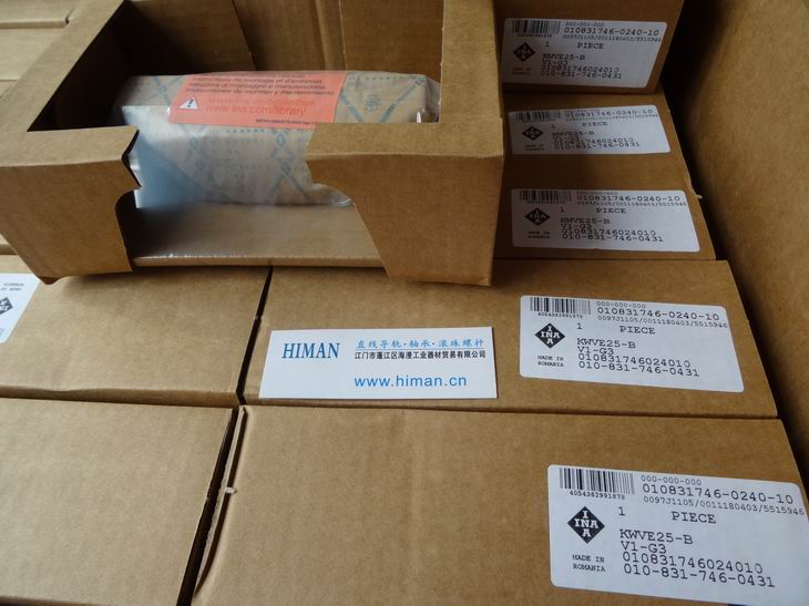 KWVE25BN Schaeffler INA Ball Carriage Linear Bearing Runner Block