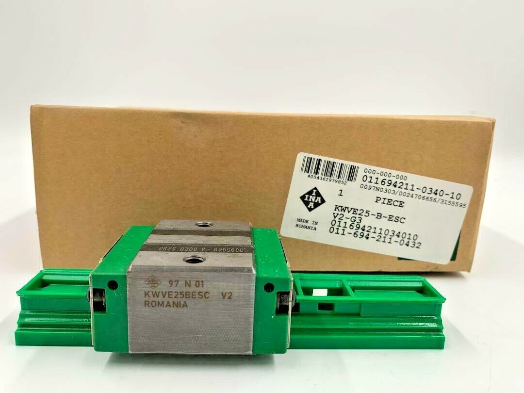 KWVE25BES Schaeffler INA Ball Carriage Linear Bearing Runner Block ...