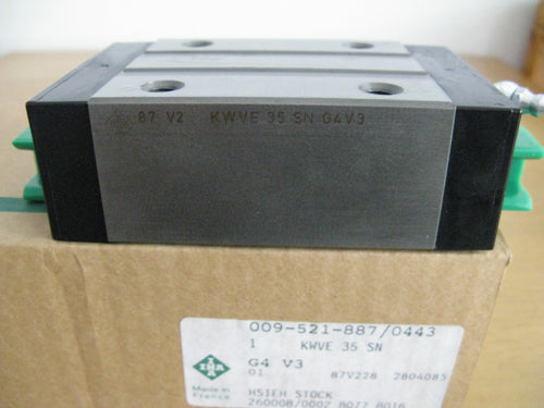 KWVE30BSNL Schaeffler INA Ball Carriage Linear Bearing Runner Block