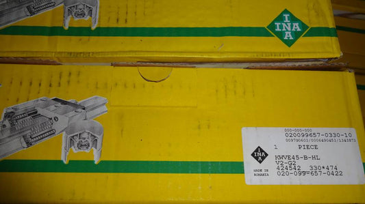 KWVE45BHL Schaeffler INA Ball Carriage Linear Bearing Runner Block