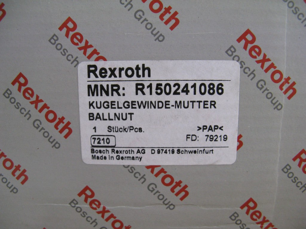 R150241086/R150341086 Bosch Rexroth Ball Screw Nuts