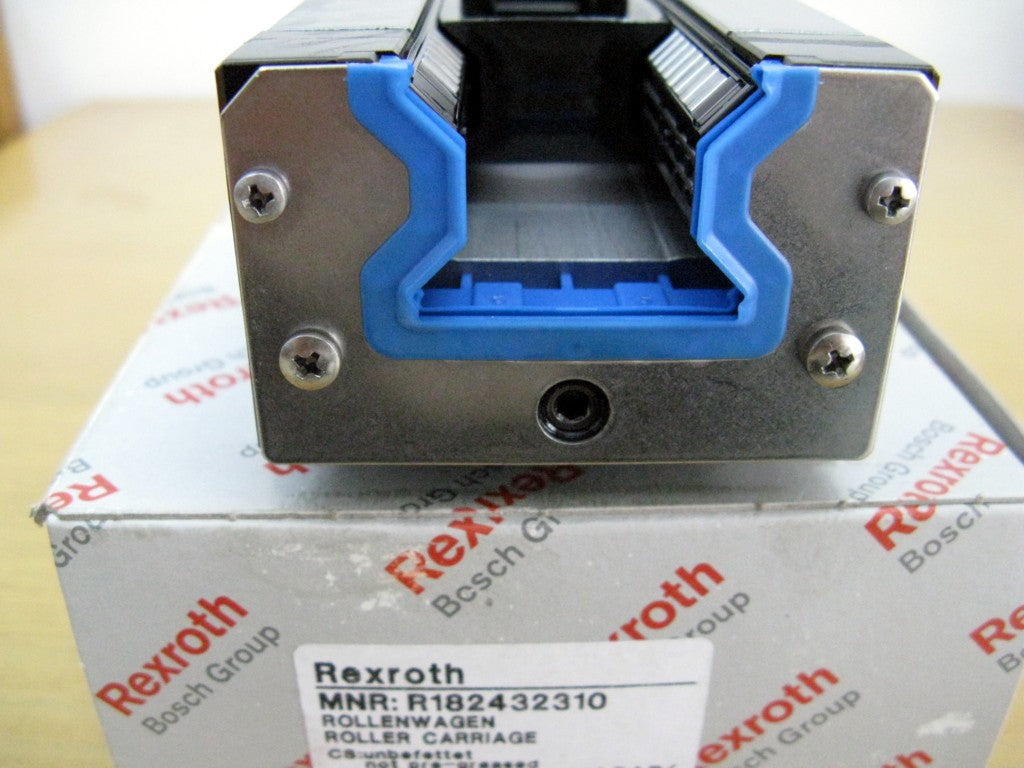 R182432310 R18243232X Bosch Rexroth Roller Runner Block Linear Motion Bearings