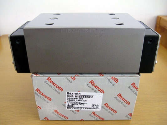 R182442310 R18244232X Bosch Rexroth Roller Runner Block Linear Motion Bearings