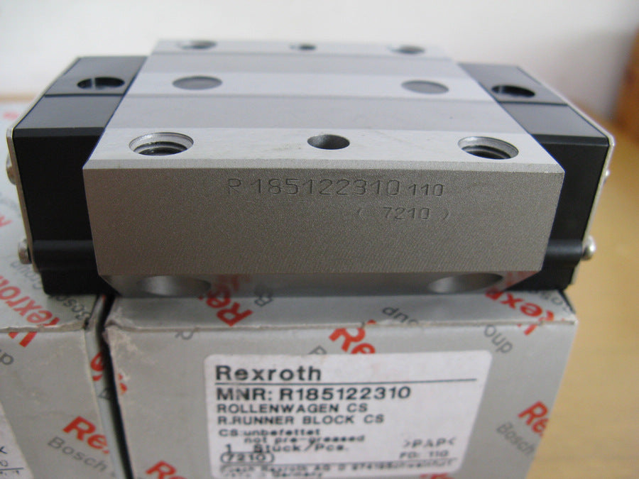 R185122210 R18512222X Bosch Rexroth Roller Runner Block Linear Motion Bearings