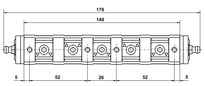 NT28L NTE28L ROLLON Compact Rail linear guides ball bearing roller slider