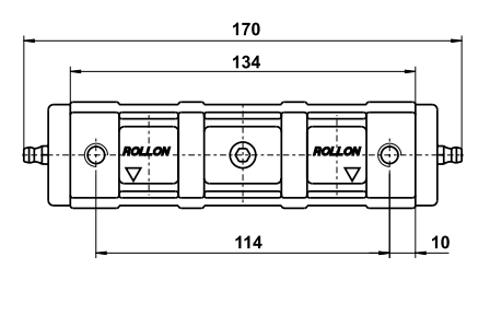 NT43 NTE43 ROLLON COMPACT RAIL Linear Bearing Runner Block