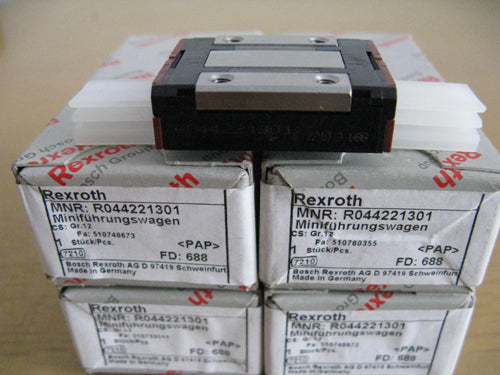 R044221301 Bosch Rexroth Miniature Runner Block Linear Bearings