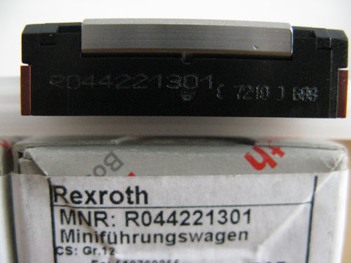 R044221301 Bosch Rexroth Miniature Runner Block Linear Bearings