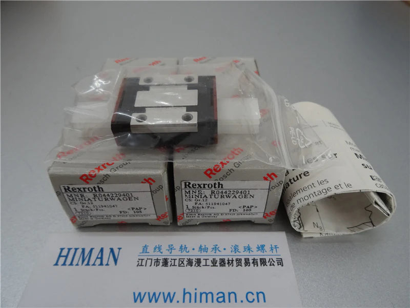 R044201301 Bosch Rexroth Miniature Runner Block Linear Bearings