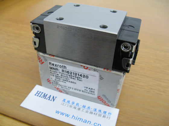 R162121420 Bosch REXROTH RUNNER BLOCK LINEAR BEARING