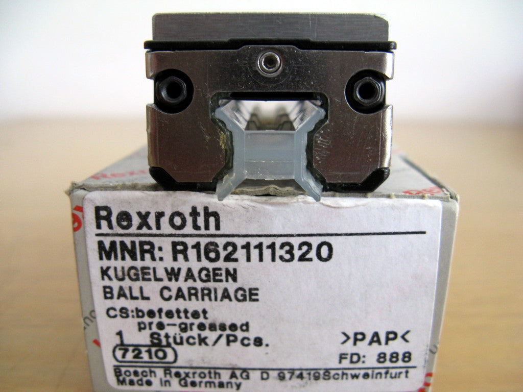 R162111320 Bosch REXROTH RUNNER BLOCK LINEAR BEARING