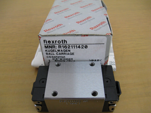 R162111420 Bosch REXROTH RUNNER BLOCK LINEAR BEARINGS