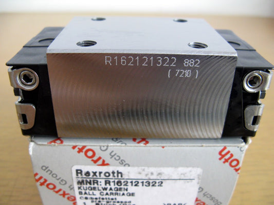 R162121322 Bosch REXROTH RUNNER BLOCK LINEAR BEARING