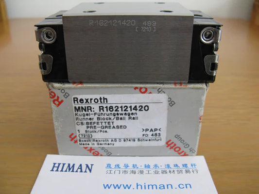 R162129420 Bosch REXROTH RUNNER BLOCK LINEAR BEARING