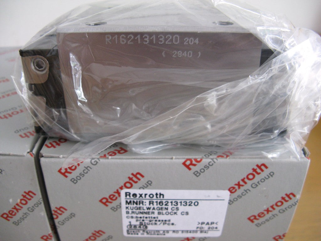 R162131320 Bosch REXROTH RUNNER BLOCK Ball LINEAR BEARINGS