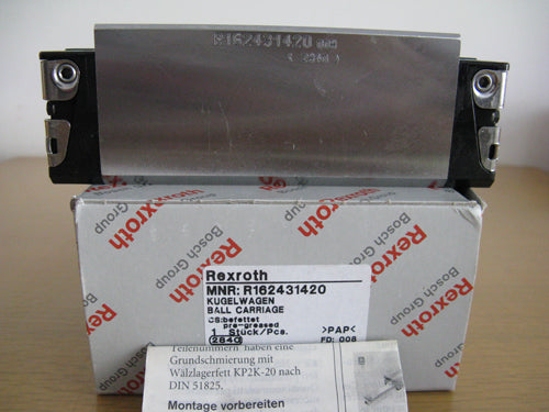 R162131420 Bosch REXROTH RUNNER BLOCK Ball LINEAR BEARINGS