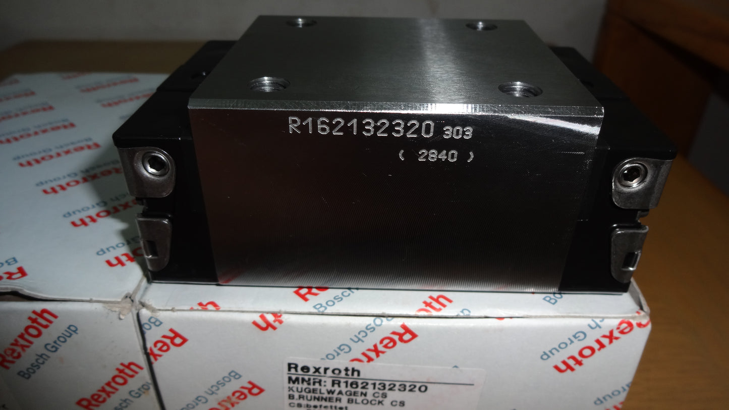 R162132320 Bosch REXROTH RUNNER BLOCK Ball  LINEAR BEARING