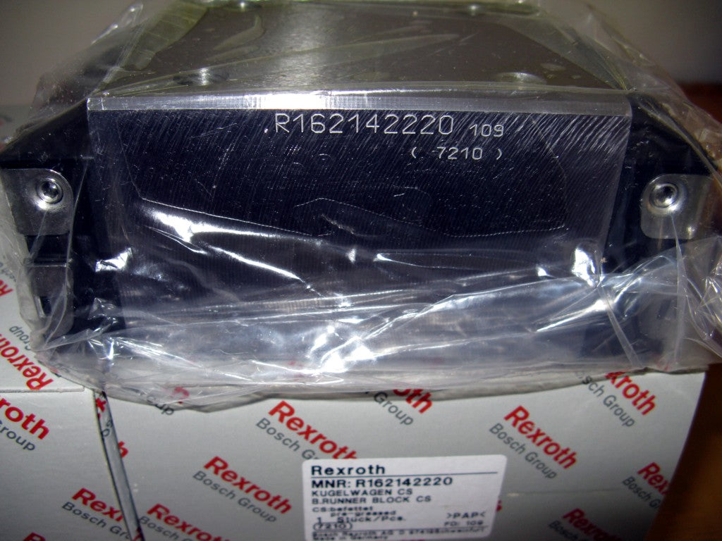 R162142220 Bosch REXROTH RUNNER BLOCK Ball LINEAR BEARING