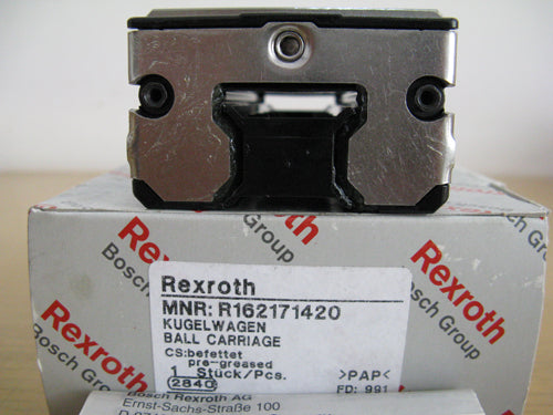 R162171420 Bosch REXROTH RUNNER BLOCK Ball LINEAR BEARINGS