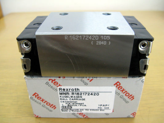 R162172420 Bosch REXROTH RUNNER BLOCK Ball LINEAR BEARINGS