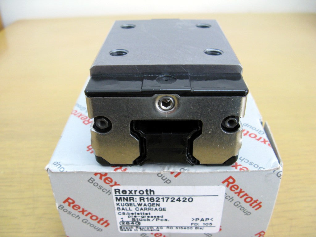 R162172420 Bosch REXROTH RUNNER BLOCK Ball LINEAR BEARINGS