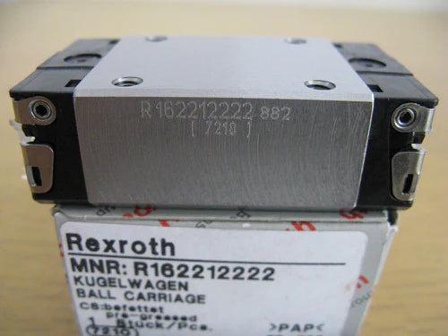 R162212220 BOSCH REXROTH RUNNER BLOCK BALL LINEAR BEARINGS