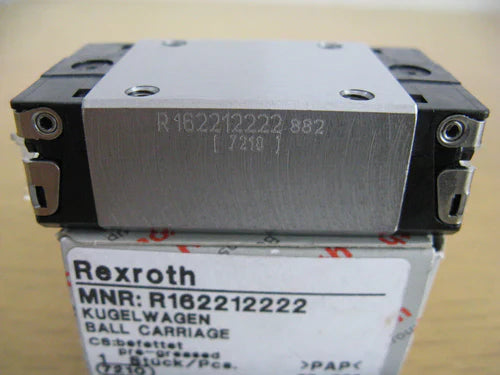 R162211220 BOSCH REXROTH RUNNER BLOCK BALL LINEAR BEARINGS