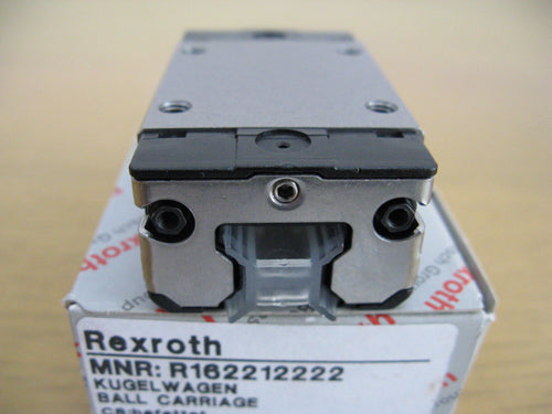 R162212222 BOSCH REXROTH RUNNER BLOCK BALL LINEAR BEARINGS