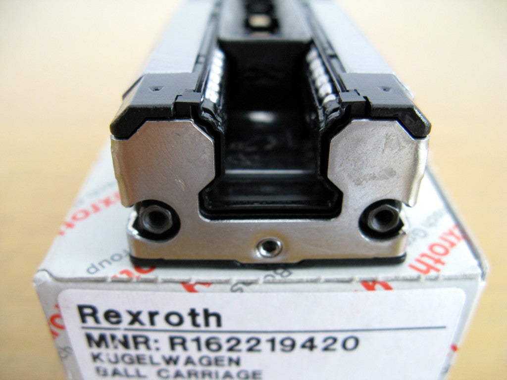 R162219320 BOSCH REXROTH RUNNER BLOCK BALL LINEAR BEARINGS