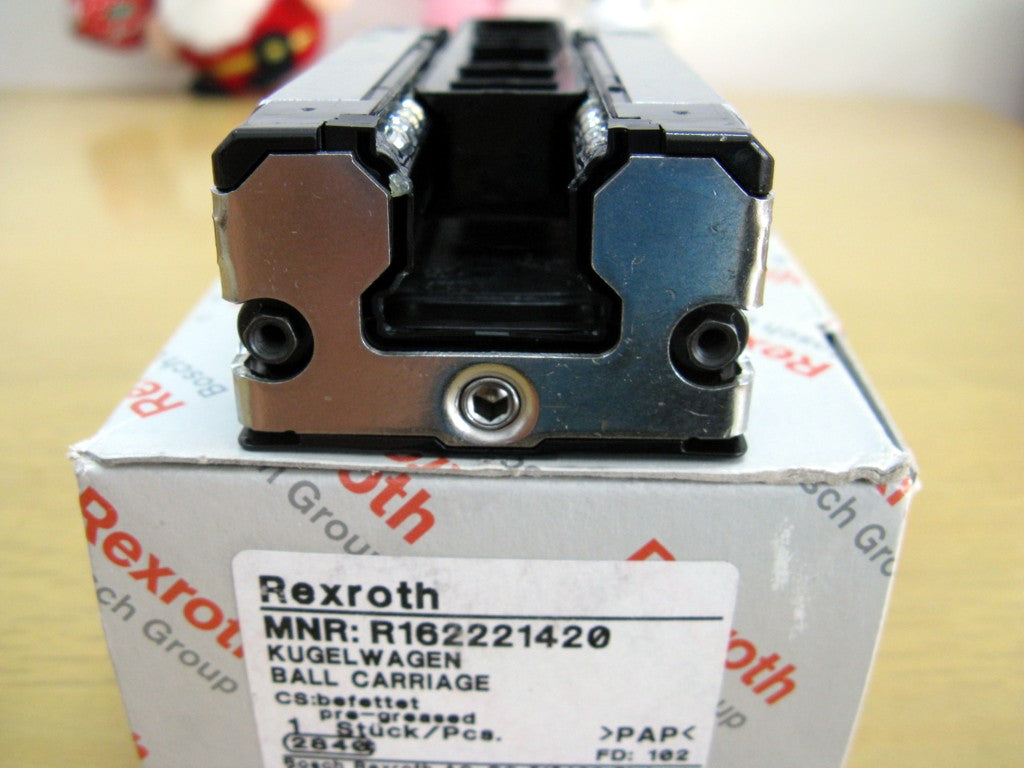 R162221420 BOSCH REXROTH RUNNER BLOCK BALL LINEAR BEARINGS