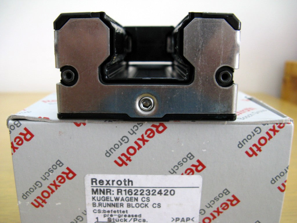 R162232420 BOSCH REXROTH RUNNER BLOCK BALL LINEAR BEARINGS