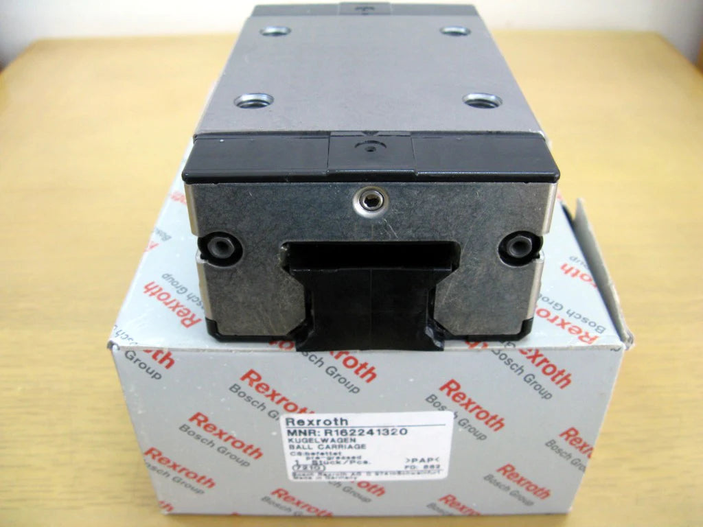 R162242220 BOSCH REXROTH RUNNER BLOCK BALL LINEAR BEARINGS