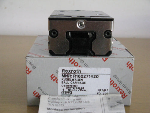 R162271420 BOSCH REXROTH RUNNER BLOCK BALL LINEAR BEARINGS