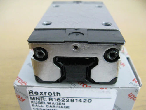 R162281420 BOSCH REXROTH RUNNER BLOCK BALL LINEAR BEARINGS