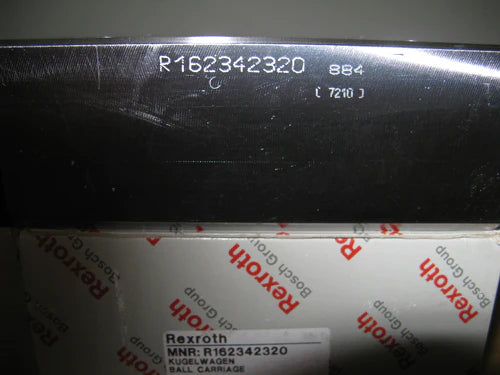 R162349320 BOSCH REXROTH RUNNER BLOCK BALL CARRIAGE LINEAR BEARINGS