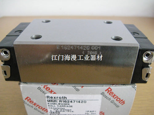 R162471420 BOSCH REXROTH RUNNER BLOCK BALL CARRIAGE LINEAR BEARINGS