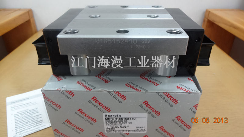 R165152210 Bosch Rexroth Runner Block Ball Carriage Linear Bearings