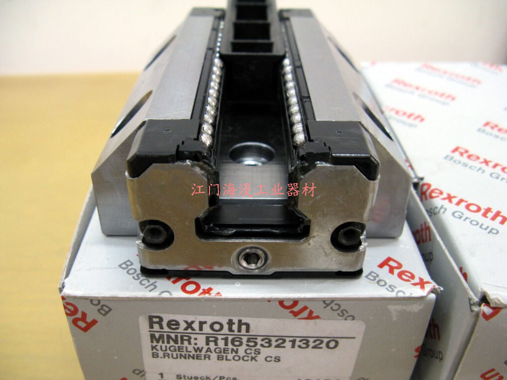 R165321220 Bosch Rexroth Runner Block Ball Carriage Linear Bearings