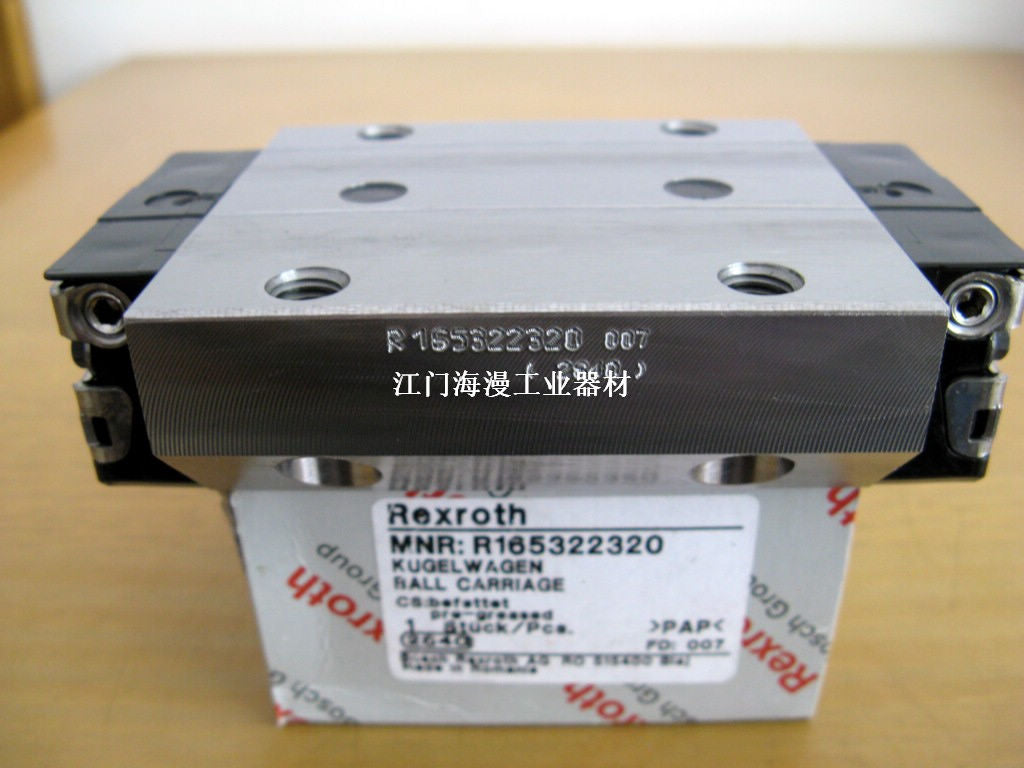 R165311420 Bosch Rexroth Runner Block Ball Carriage Linear Bearings