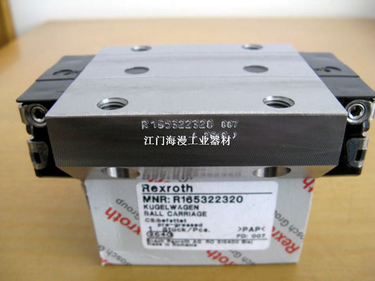 R165322220 Bosch Rexroth Runner Block Ball Carriage Linear Bearings