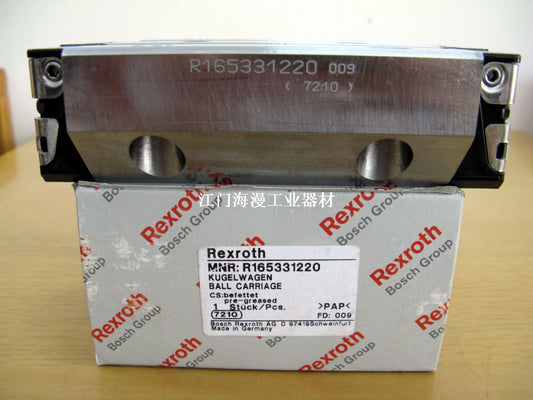 R165331220 Bosch Rexroth Runner Block Ball Carriage Linear Bearings