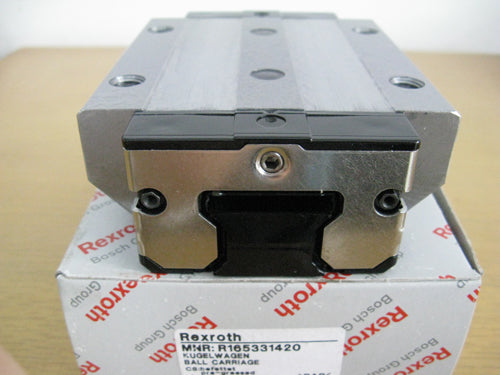 R165339420 Bosch Rexroth Runner Block Ball Carriage Linear Bearings