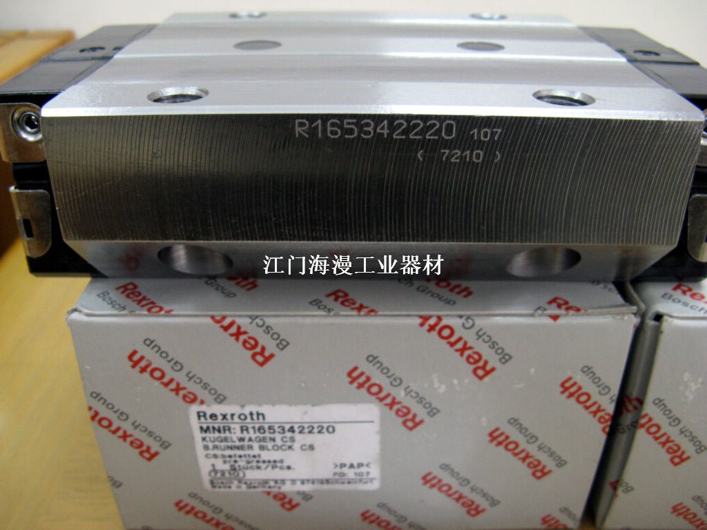 R165342220 Bosch Rexroth Runner Block Ball Carriage Linear Motion Bearings