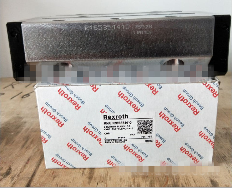 R165352220 Bosch Rexroth Runner Block Ball Carriage Linear Motion Bearings