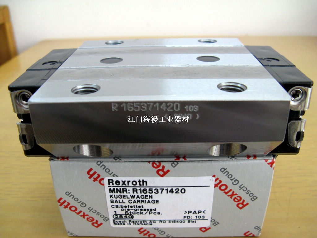 R165379420 Bosch Rexroth Runner Block Ball Carriage Linear Motion Bearings